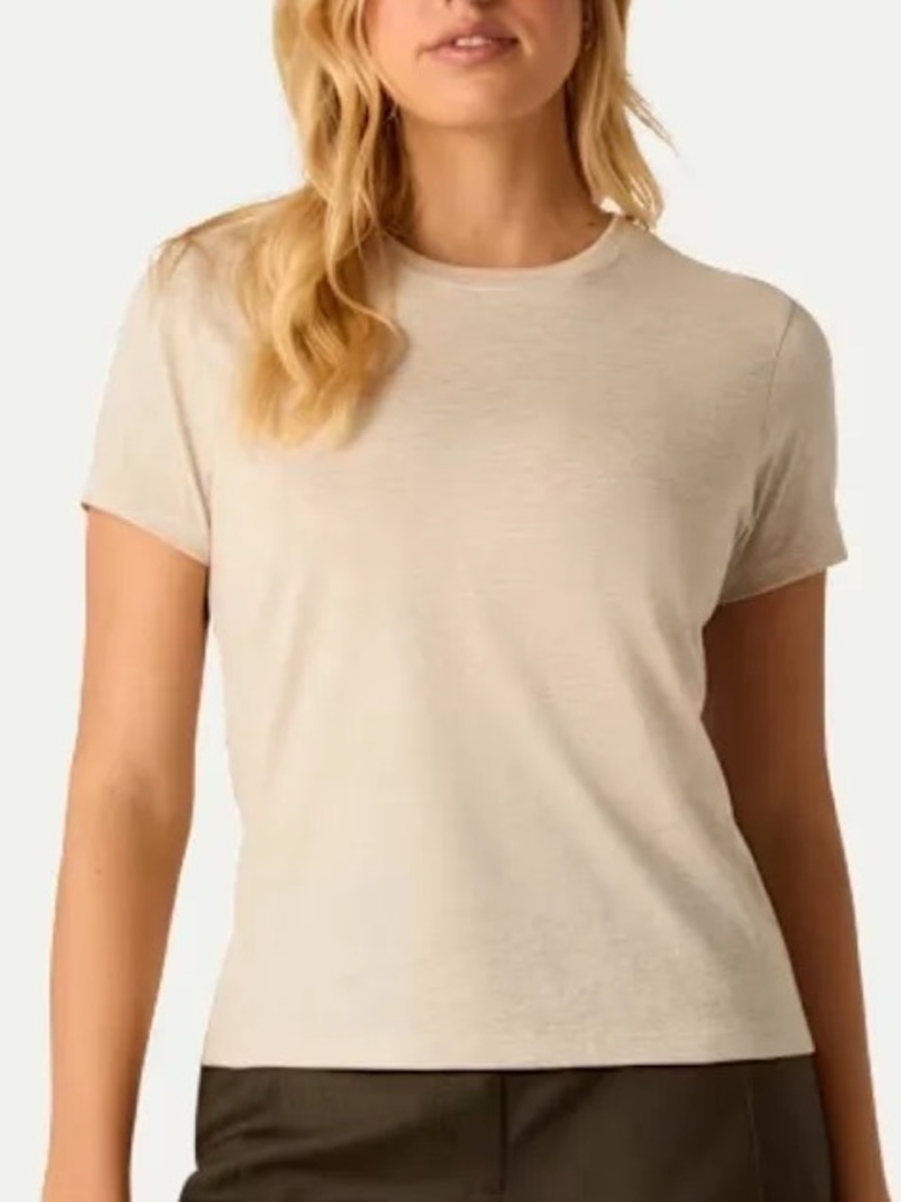 BOMBAS Women's Pima Cotton Crew Neck T-Shirt